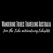 Wandering Tribes Travelling Australia Text WHTE