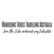 Wandering Tribes Travelling Australia Text Blk