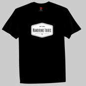 Wandering Tribes Badge T-shirt - Printed Back