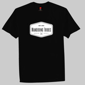 Wandering Tribes Badge T-shirt - Printed Back