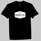 Wandering Tribes Badge T-shirt - Plain Back