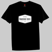 Wandering Tribes Badge T-shirt - Plain Back